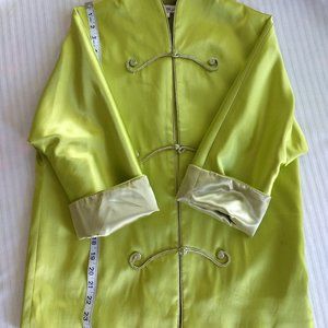 Green "silky" Chinese Jacket